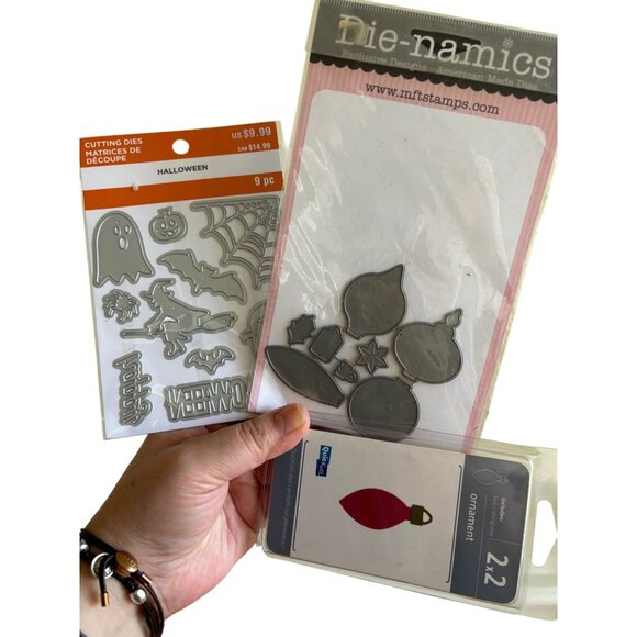 QuicKutz Die Namics, MFT Stamps Ornament & Halloween Cutting Dies Set Of 3 - Picture 12 of 12